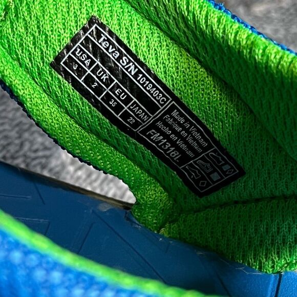 Teva kids Manatee sandals Sz 3 - Picture 7 of 7